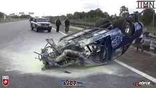 SKF Lancer Accident (Ryan is OK) @ TTASA Drag Racing Event #2 2018
