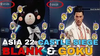 MIR4-BLANK AND DRAGON GOKU IS BACK IN ASIA 22 FOR CASTLE SIEGE FIGHT | FFAM VS HOF