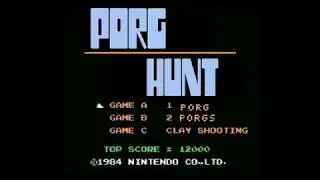Porg Hunt (duck hunt) parody