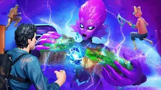 The CHAPTER 4 *FRACTURE* EVENT in Fortnite! (New Map)