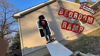 PIXIE G&Oslash;BLIN TURNS HIS BEDROOM WINDOW INTO A SKATE RAMP!!1! X3
