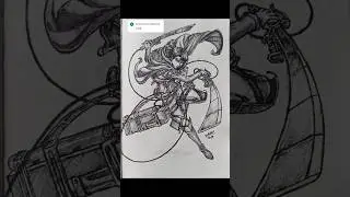 Levi Ackerman, speed drawing #levi #anime #drawing #aot #animedrawing #art #animeart #fyp #sketch