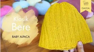Gazzal Baby Alpaca ile en Klasik ve en Kolay Bere Yapımı