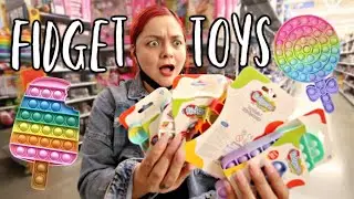 Fidget Toy Shopping at Walmart *ALL NEW POP IT&rsquo;S, STRESS BALLS & POP TUBES