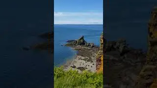 Cape Split, Nova Scotia  --  end of the trail, 200 feet up 2-2018.06.07