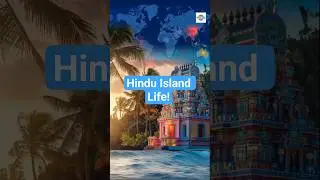 Discovering The Most Hindu Islands Around The World! #shorts #travel #hindu
