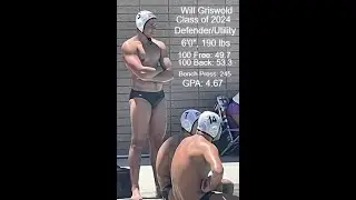 Will Griswold, SOCAL Water Polo, June '22 Highlights