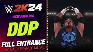 DDP WCW DLC WWE 2K24 ENTRANCE - #WWE2K24 DIAMOND DALLAS PAGE WCW DLC PACK