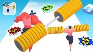 Weight Runner 3D 🏋🏻&zwj;♂️💪🏋🏻&zwj;♂️ All Levels Gameplay Walkthrough - Tutorial iOS,Android