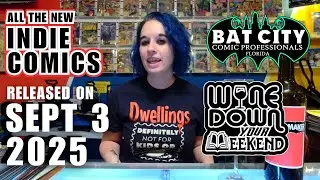 3 September 2025 Wine Down Your Weekend Comics Livestream!