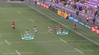 Gaston Revol's tap tackle masterclass in Hong Kong