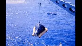 US Navy: Gemini 4  Recovery aboard USS Wasp 07Jun65