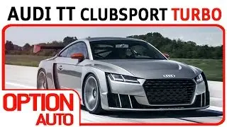 ★ Audi TT Clubsport Turbo Concept &bull; Good Exhaust Sound on Track (Option Auto)