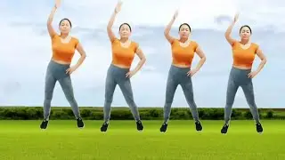 Exercise daily at home, lose weight, reduce fat, slim waist/workout dance fit