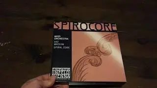 Thomastik Spirocore Unboxing Bass Strings