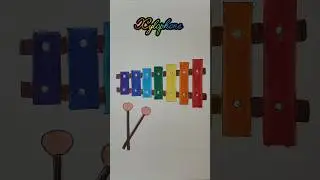 Xylophone Drawing step by step #shorts #drawing
