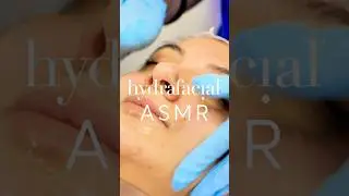 Hydrafacial ASMR Sounds 🫧 | Deep Cleanse & Nourish #satisfying