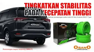 Pemasangan OsanO Spring Buffer Bagian Belakang All New Avanza 2022 E Type
