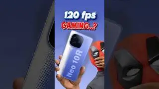 120 FPS Gaming on iQOO Neo 10R..? 🎮🚀 #shorts