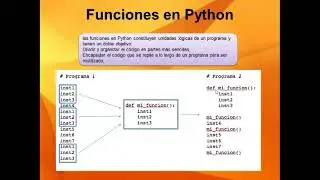 Funciones con Python