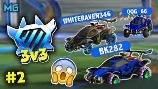 INSANE Comeback on our 3v3 Ranked Competitive Match In Rocket League.. | Diamond 3v3