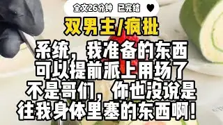 #双男主【系统】不是哥们，你也没说是往我身体里塞的东西啊!