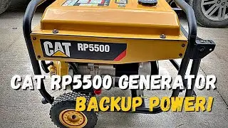 Cat RP5500 Generator Review | 5,500 Watt Portable Generator