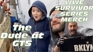 He wants GTS action and WWE Survivor Series merch reveal vlog