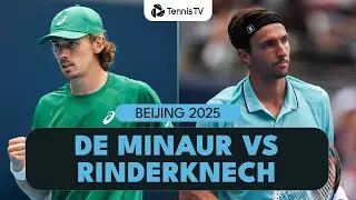 Alex De Minaur vs Arthur Rinderknech Entertaining Match 🙌 | Beijing 2025 Highlights