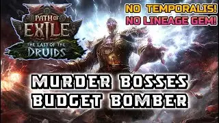 [POE2] INSANE Single Target INSANE Clear Speed Without Temporalis | Autobomber Build Update