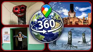 Found 61 & Other Creepy Creatures on Google Earth — VR 360°