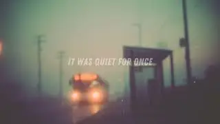 it was quiet for once
