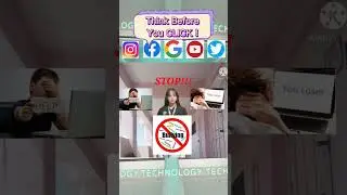 Think Before You Click! #nessalee #thinkbeforeyouclick #shorts