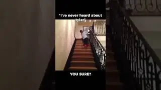 Never Heard of Tyler? 'Oh no, I hope I don't fall' 😱