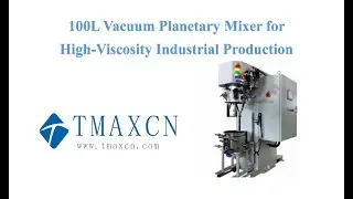 100L Vacuum Planetary Mixer for High-Viscosity Industrial Production Lines