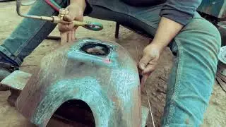 Karizma zmr modified |into cafe racer bittoo modification | #seatandkits #viral #trending