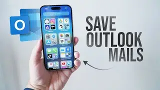 How to Save Outlook Emails on iPhone (tutorial)
