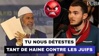 Un jeune juif tente de pi&eacute;ger Dr Zakir Naik : &ldquo;Pourquoi le Coran d&eacute;teste-t-il les juifs ?