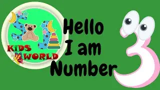 Meet The Number 3 || 123 Numbers Counting || SJ KiDS WORLD
