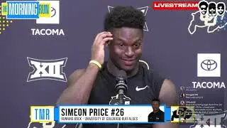 Colorado RB SIMEON PRICE I Coach Prime, Marshall Faulk and more!  | The Morning Run clip