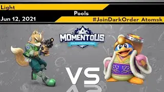 [Smash Ultimate] Momentous (Pools) - Light vs #JoinDarkOrder | Atomsk