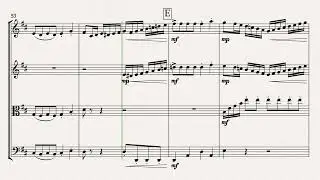 String Quartet #6, Movement I