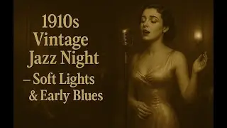 1910s Vintage Jazz Night &ndash; Soft Lights & Early Blues