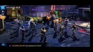 Marvel strike force, dark dimension iv node 2, day 4