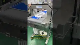 special design for envelope pack line belt conveyor banding machine