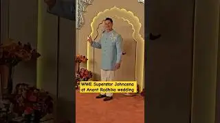 WWE Superstar Johncena at Anant Radhika wedding  Jio World Convention. @kingsnews665