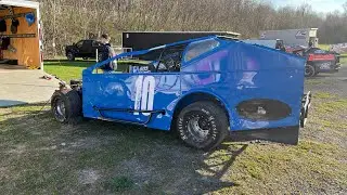 4-22-25 #10 Novice Sportsman &ldquo;Rookie&rdquo; Jacob Gurecki gets in 3 practice sessions at Fulton Speedway