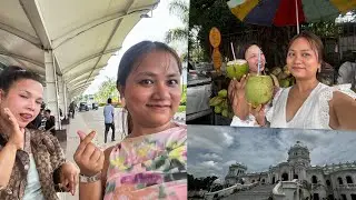 Meeting childhood friend || going to palace || seeing her off to airport ||Agartala ||Tripura