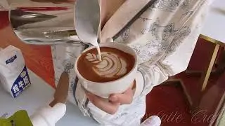 Advanced Winged Swan Latte Art Tutorial: Whimsical Pajama Aesthetic (Morning Routine)
