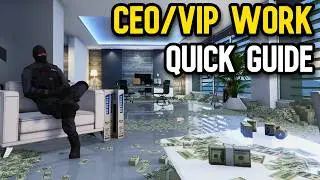 Gta 5 Online VIP Work Quick Guide
